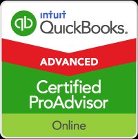 QuickBooks OnLine Advaced Certified ProAdvisor